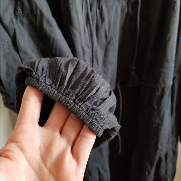 Old Navy grey long sleeve midi dress - Picture 3 of 7